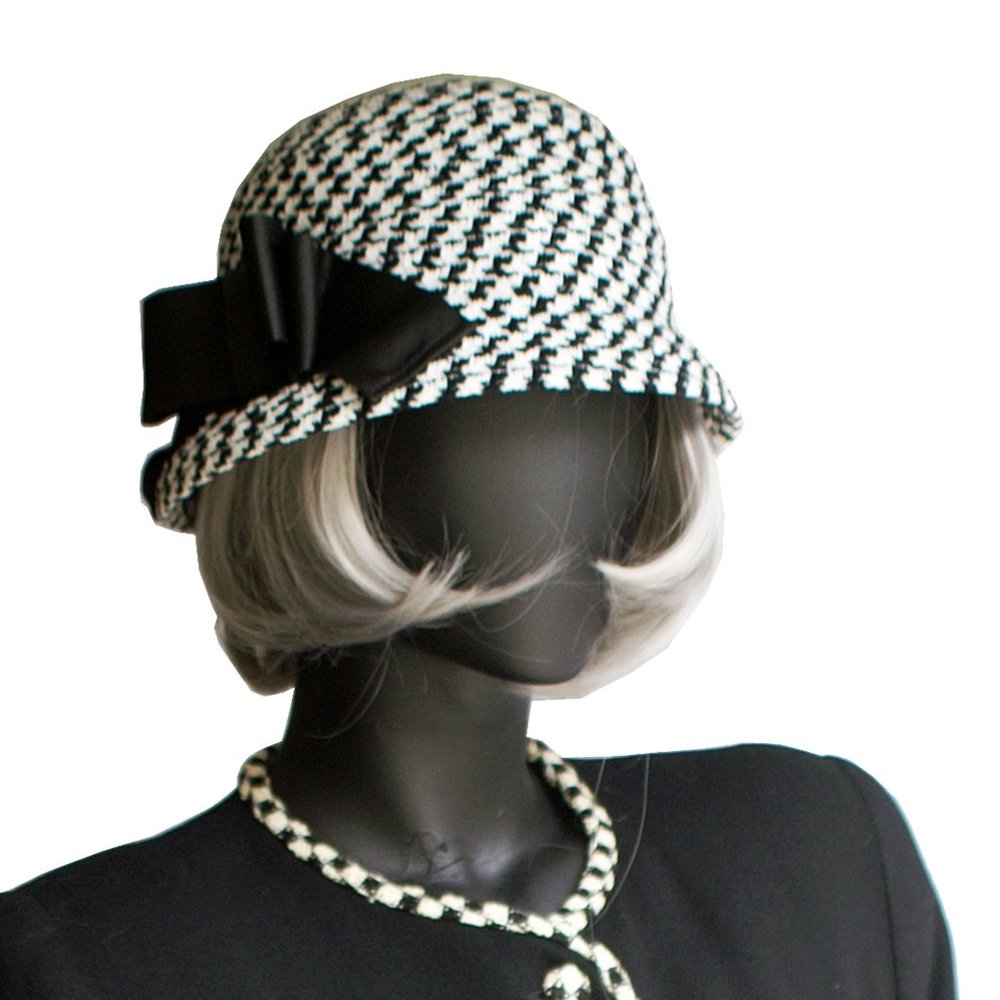 Soft Wool Plaid Hat from Swan Hats Size OS